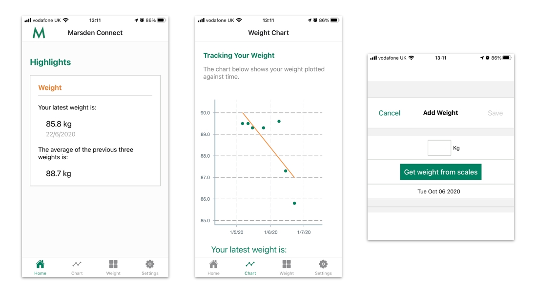 Marsden Connect - mobile development with React Native